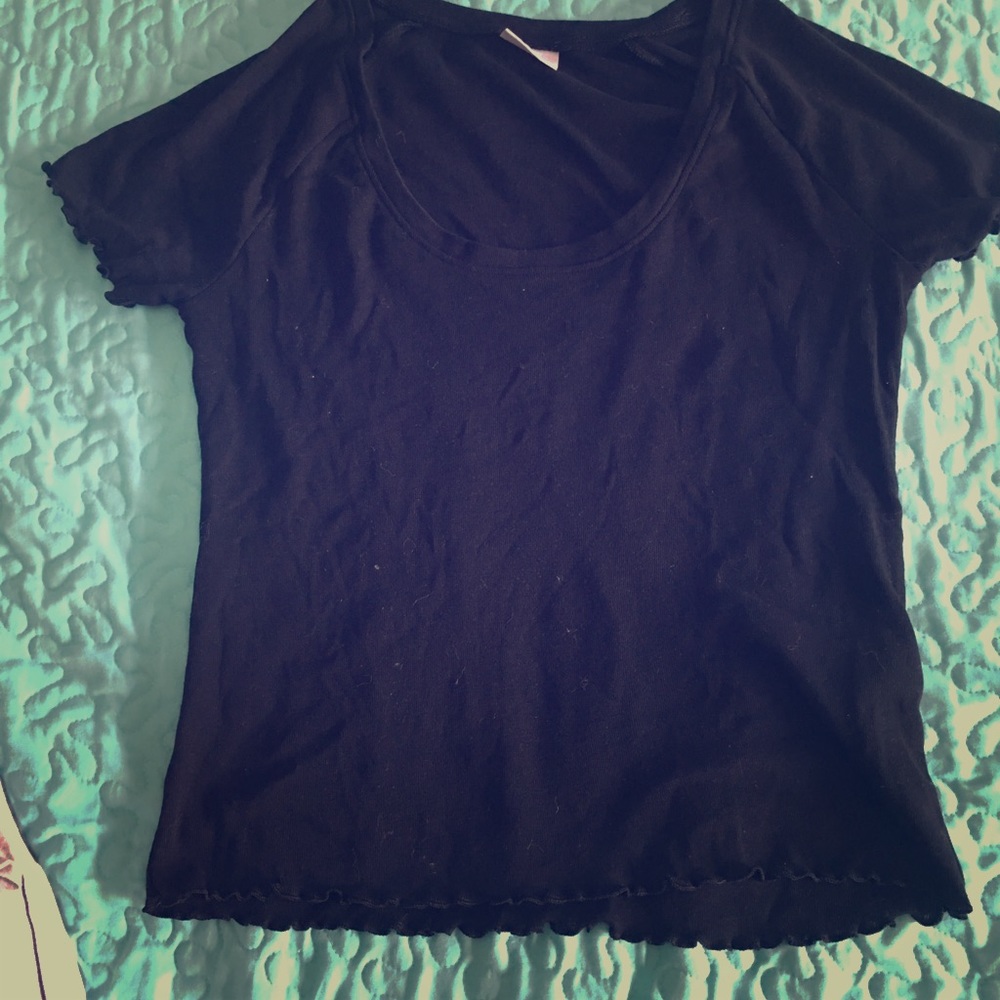 Lack crop top